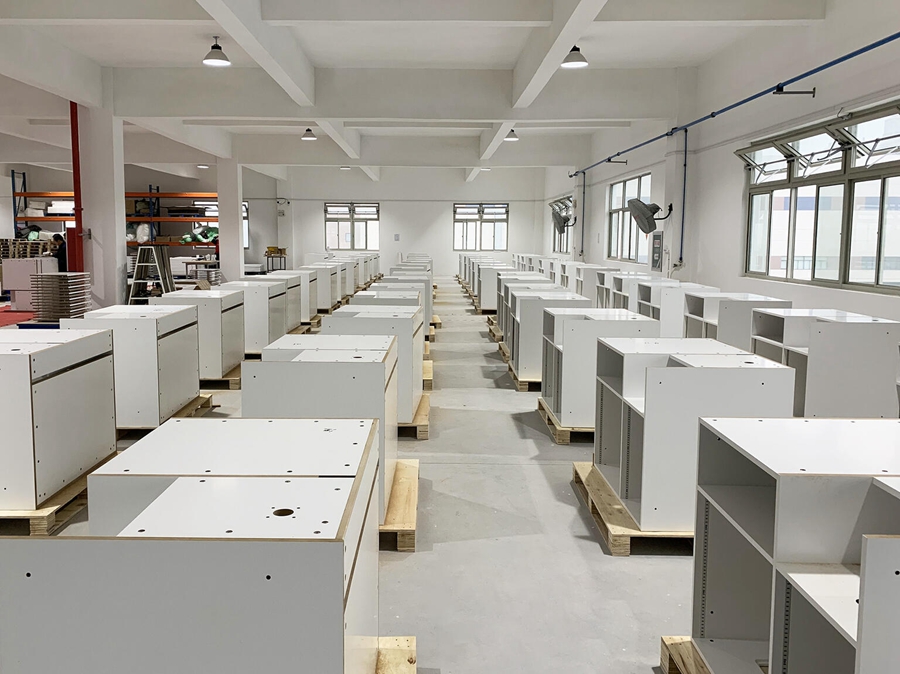 定制款收銀臺準(zhǔn)備發(fā)出，完美驗收，交付超預(yù)期！