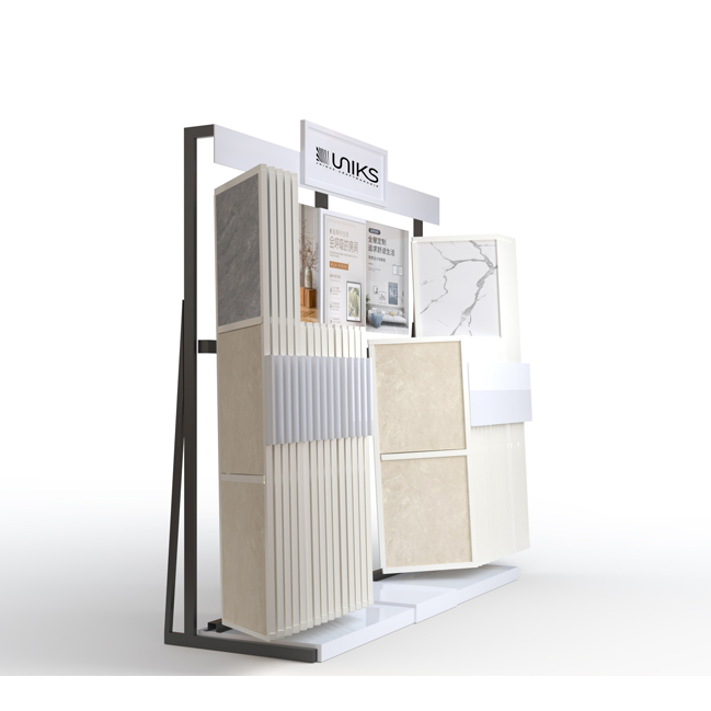 Door frame tile rack